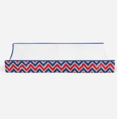 Bacati - MixNMatch Navy/Red White Changing Pad Cover -Bacati GUEST 002e3b34 2a95 43fc 9f18 7e2b918ea18f