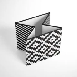 Bacati - Love Black/white Storage Box Small