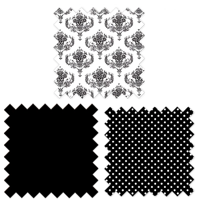 Bacati - Classic Damask White/black Storage Box Large 10 Bacati - Classic Damask White/black Storage Box Large - Image 8