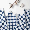 Bacati - MixNMatch Blue Dots 3 Layer Crib/Toddler Ruffles/skirt -Bacati GUEST 12423de7 5d8c 4988 a238 0a35f19b6fb0