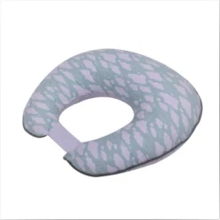 Bacati - 3 Pc Clouds In The City Mint Gray Hugster Feeding & Infant Support Nursing Pillow -Bacati GUEST 13ac7e92 fa86 4156 9048 20504a22ce66