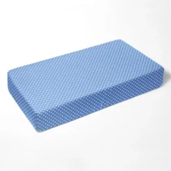 Bacati - Elephants Blue/Navy/Gray 6 Pc Crib Bedding Set With Long Rail Guard Cover -Bacati GUEST 161fa85d 0016 4d17 a41a 37eb44069e70