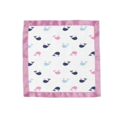 Bacati - Little Sailor Girls Boats/Whales Muslin 2 Pc Security Blankets -Bacati GUEST 1c20cfcc 0f15 41b9 8649 2aa75f79049b