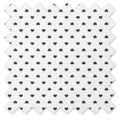 Bacati - Hearts Black Muslin 3 Pc Toddler Bed Sheet Set 100 Pecent Cotton 11 Bacati - Hearts Black Muslin 3 Pc Toddler Bed Sheet Set 100 Pecent Cotton -Bacati GUEST 2409643f a7cf 49dc a8da 1efa30afaef4 2