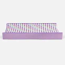 Bacati - Botanical Purple Changing Pad Cover -Bacati GUEST 24802331 4686 4a1a 9626 d0fb9e29605f