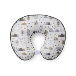 Bacati - 3 Pc Woodlands Gray/Beige Neutral Hugster Feeding & Infant Support Nursing Pillow -Bacati GUEST 26d9dd62 efec 4ff7 8b28 b75ba6eabcdb