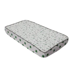 Bacati - Soccerball Green/Gray Muslin Changing Pad Cover -Bacati GUEST 29aa6b36 0c51 4ebd 82dd 9b1134b66a43