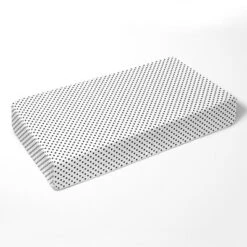 Bacati - Dots Stripes Black/White 6 Pc Crib Bedding Set With Long Rail Guard Cover -Bacati GUEST 29eb2647 2df5 4f4b 828e 4de75634c947 2