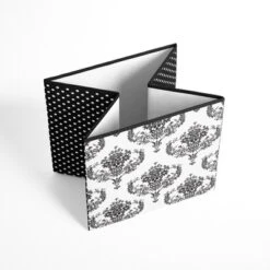 Bacati - Classic Damask White/black Storage Box Large 12 Bacati - Classic Damask White/black Storage Box Large -Bacati GUEST 324cc3b8 5a78 4239 a6e7 14498402f94c