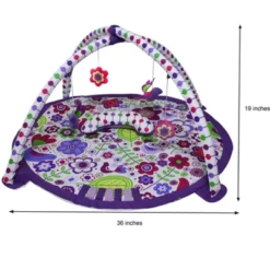 Bacati - Baby Activity Gyms & Playmats (Botanical Purple/Multi) -Bacati GUEST 36abef7b a6b3 406f a825 940460958ee0