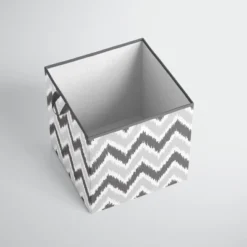 Bacati - MixNMatch Gray Storage Box Small