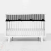 Bacati - Dots/Stripes Long Crib Rail Guard Cover White/Black 1 Bacati - Dots/Stripes Long Crib Rail Guard Cover White/Black -Bacati GUEST 379388e1 dbad 4053 9fd8 a3f8703a56e4