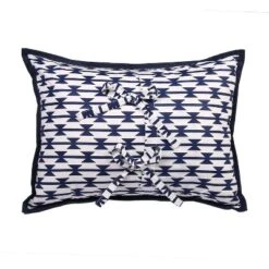 Bacati - Tribal Coral/Navy Throw Pillow -Bacati GUEST 3b82d28c 1584 4247 9558 6436f4e45bfe 1