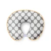 Bacati - 3 Pc Dots/Pin Stripes Grey/Yellow Hugster Feeding & Infant Support Nursing Pillow