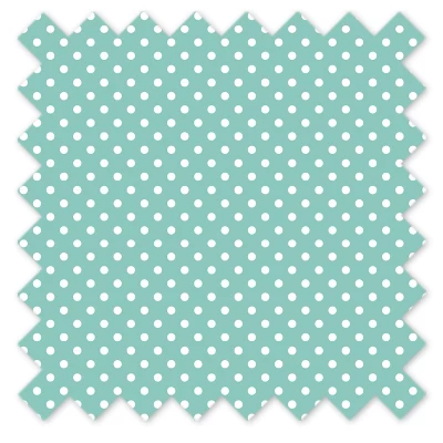 Bacati - Mint Pin Dots 3 Pc Toddler Bed Sheet Set 6 Bacati - Mint Pin Dots 3 Pc Toddler Bed Sheet Set - Image 4