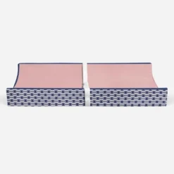 Bacati - Emma Solid Coral/Navy Quilted Changing Pad Cover 12 Bacati - Emma Solid Coral/Navy Quilted Changing Pad Cover -Bacati GUEST 44d92db4 36f3 49df a807 f81414a0ec95