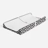 Bacati - Love Black/White Diamond Plush Changing Pad Cover -Bacati GUEST 4541dbfe eb08 4264 a54f 92f660f5b4ce