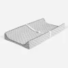 Bacati - Mustache Quilted Muslin Changing Pad Cover Gray -Bacati GUEST 4cbd552c 48b4 461b a528 ee23cb1d7e84