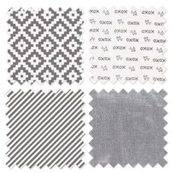 Bacati - Love Gray/Silver 4 Pc Crib Bedding Set With Diaper Caddy 15 Bacati - Love Gray/Silver 4 Pc Crib Bedding Set With Diaper Caddy -Bacati GUEST 4ce81063 307f 494c 856d 547d9333157e