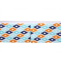 Bacati - Liam Aztec Print Kilim Aqua/Orange/Navy Crib/Toddler Bed Skirt -Bacati GUEST 4ddd2cb6 7d36 49d2 ab6b c3e3ae84808b