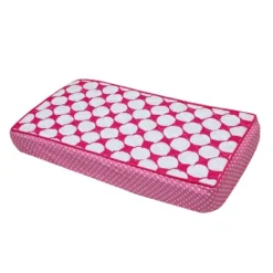 Bacati - MixNMatch Pink Large Dots Changing Pad Cover -Bacati GUEST 50ccb219 53ef 49ba 96fc 9e06e5f240b9