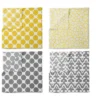 Bacati - Ikat Yellow/Gray Dots/Giraffe Swaddling Muslin Blankets Set Of 4 2 Bacati - Ikat Yellow/Gray Dots/Giraffe Swaddling Muslin Blankets Set Of 4 -Bacati GUEST 53551347 21be 4892 9893 41ba73d8f761
