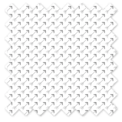 Bacati - Gray Arrows On White Backgroud 100 Percent Cotton Universal Baby US Standard Crib Or Toddler Bed Fitted Sheet -Bacati GUEST 5461d9c0 985f 447b a825 5e9d0e2110c0