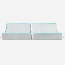 Bacati - Petals Quilted Muslin Changing Pad Cover Aqua 14 Bacati - Petals Quilted Muslin Changing Pad Cover Aqua -Bacati GUEST 5ae41003 3b31 438d b425 82e6d1ee0a25