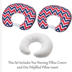Bacati - 3 Pc Chevron/Dots Nany Red Hugster Feeding & Infant Support Nursing PillowMixNMatch Navy/Red Nursing Pillow 12 Bacati - 3 Pc Chevron/Dots Nany Red Hugster Feeding & Infant Support Nursing PillowMixNMatch Navy/Red Nursing Pillow -Bacati GUEST 5d05fea4 a7a9 421d ab71 ff5256782170
