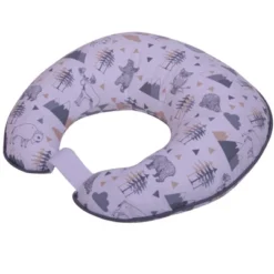 Bacati - 3 Pc Woodlands Gray/Beige Neutral Hugster Feeding & Infant Support Nursing Pillow -Bacati GUEST 662004e6 4441 481d a58d 6e2f0eee66bb