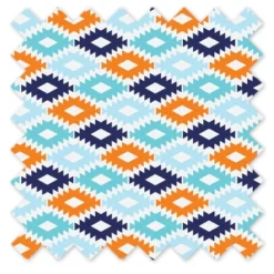 Bacati - Liam Aztec Print Aqua/Orange/Navy Window Valance -Bacati GUEST 6a00d1a4 b1a8 45d7 9357 2d68f38890b6 1
