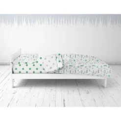 Bacati - Soccerball Green/Gray Muslin 4 Pc Toddler Bedding Set -Bacati GUEST 6a74bac7 ad14 4e9e b980 0731f74a2792