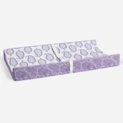 Bacati - Isabella Paisley Aqua/Lilac/Purple Paisley Changing Pad Cover 12 Bacati - Isabella Paisley Aqua/Lilac/Purple Paisley Changing Pad Cover -Bacati GUEST 6be8e307 c3bf 4055 8a12 3d87b57827e4