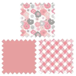 Bacati - Watercolor Floral Coral Gray 4 Pc Crib Bedding Set With Diaper Caddy 15 Bacati - Watercolor Floral Coral Gray 4 Pc Crib Bedding Set With Diaper Caddy -Bacati GUEST 6cd7fb00 3f1a 4e6a 8e64 88a2add9c85d 1