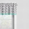 Bacati - Love Grey/Mint Window Valance -Bacati GUEST 6fba7b0f 33a0 46ce a029 84dcf594f00e