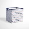 Bacati - Olivia Coral/Navy Storage Box Small 2 Bacati - Olivia Coral/Navy Storage Box Small -Bacati GUEST 7381da6c 9f2d 4839 811b b9931ff28cf3