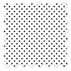 Bacati - Classic Damask White/Black Pin Dots Changing Pad Cover -Bacati GUEST 74624831 5674 409b ba11 1eae45df7ba3