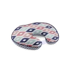 Bacati - 3 Pc Emma Aztec Print Coral Mint Navy Hugster Feeding & Infant Support Nursing Pillow -Bacati GUEST 7831da93 3ef3 418a a459 38dd6545fecc
