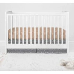 Bacati - Owls In The Woods Beige/Gray 10 Pc Crib Bedding Set With 2 Crib Fitted Sheets -Bacati GUEST 786e49b4 2426 4358 91a7 321d09b4daee