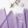 Bacati - 3 Layer Ruffled Crib/Toddler Bed Skirt - White/Lilac/Purple -Bacati GUEST 78edf367 c975 4a9d 9768 3efe01eacbc2