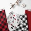 Bacati - Lumberjack Red Black Gray 10 Pc Crib Bedding Set With 2 Crib Fitted Sheets -Bacati GUEST 7975371b 7a87 48ea 941f 5e9ae28f2c6a 2