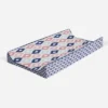 Bacati - Emma Printed Kilim Coral/Mint/Navy Quilted Changing Pad Cover -Bacati GUEST 7a9195e3 5f43 4be5 a339 7f0b5445fc15