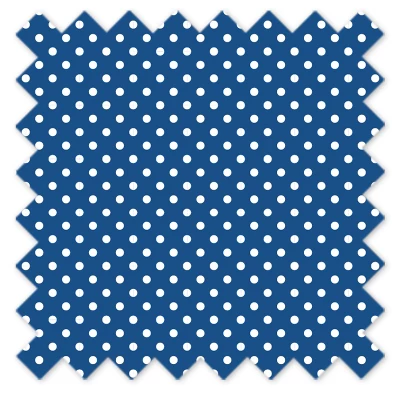 Bacati - Pin Dots Crib/Toddler Bed Skirt - Blue 3 Bacati - Pin Dots Crib/Toddler Bed Skirt - Blue