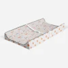 Bacati - Basketball Orange/Gray Muslin Changing Pad Cover