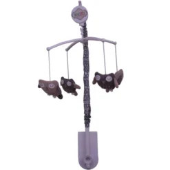 Bacati - Owls In The Woods Beige/Gray 10 Pc Crib Bedding Set With 2 Crib Fitted Sheets -Bacati GUEST 87ba7cce 567d 43e2 8587 a737d571007f