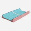 Bacati - Space Multicolor Boys Cotton Blue Stars Changing Pad Cover