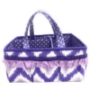 Bacati - Mix N Match Purple Storage Caddy