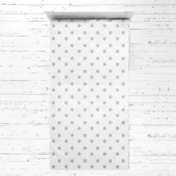 Bacati - Football Sports Brown Gray Muslin 3 Pc Toddler Bed Sheet Set