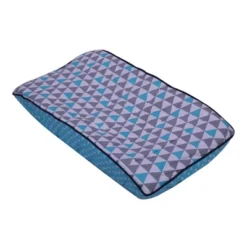 Bacati - Woodlands Aqua/Navy/Gray Neutral Cotton Changing Pad Cover -Bacati GUEST 8b0a7b22 25fe 48e1 b5d6 935b1776f782