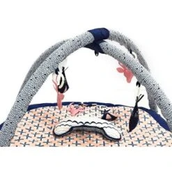 Bacati - Baby Activity Gyms & Playmats (Emma Coral/Navy)